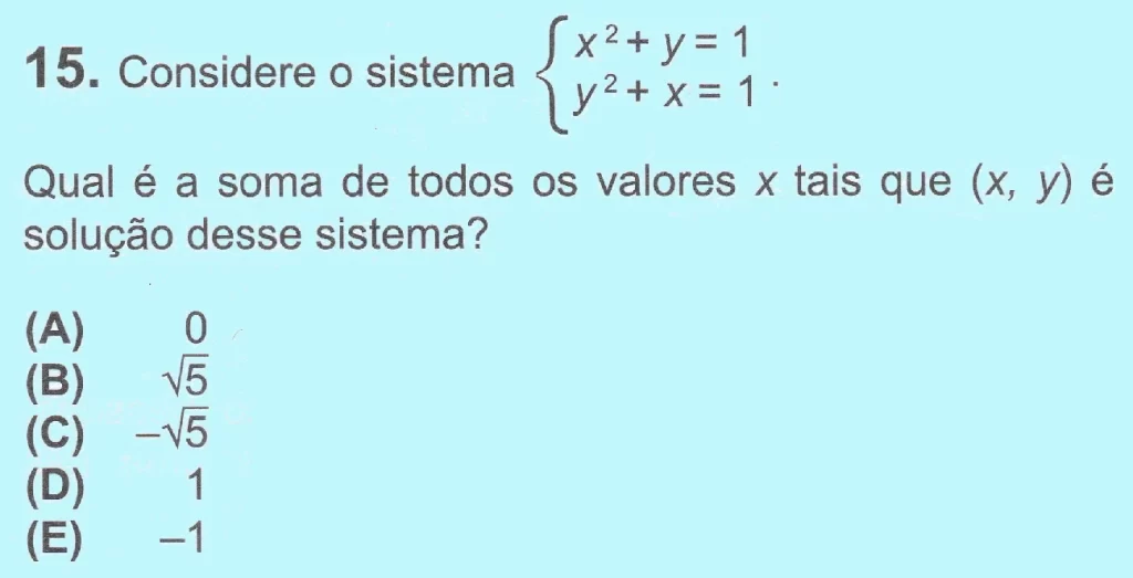 OBMEP 2025 nível 3 questão 15