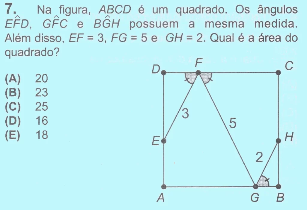 OBMEP 2025 nível 3 questão 7